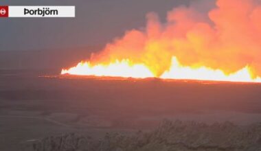 Eruption begins on Reykjanes Peninsula