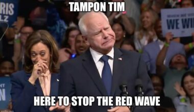 Tampon Tim: Here to stop the Red Wave