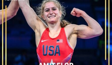 Amit Elor wins Gold for Team USA in the Women’s 68KG! 24 Golds now! 🇺🇸🇺🇸🇺🇸