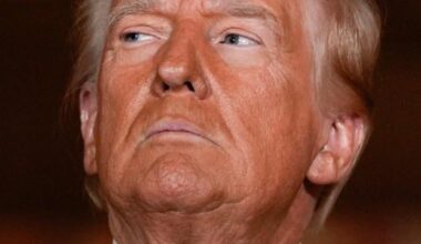 Trump’s orange face has turned so brown that he woke up this morning and told ICE to deport it