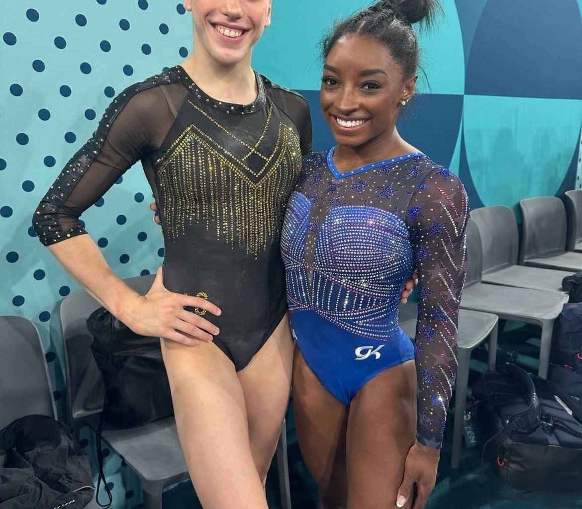 Kaylia Nemour shared that Simone Biles encouraged her before each move and praised her with a 'good job' afterward