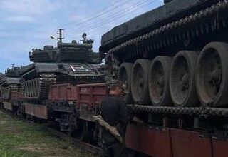 Equipment of two Russian Mechanised Brigades and the Belarusian units, deployed to the Ukrainian border, have adopted the symbol ‘B’. August 2024