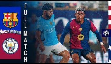 In case you haven't seen it yet the full match Barca vs. Man City US '24