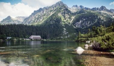 Popradské pleso, Vysoké Tatry, Slovakia