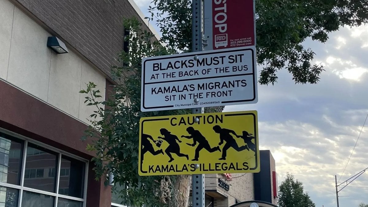 First, They Deemed Kamala Harris a Slave, Now This Jim Crow Nonsense in Denver