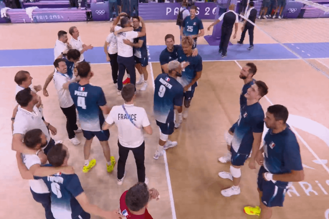 The French defend their Olympics Gold medal without dropping a set to Poland.