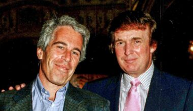 Trump’s team says campaign travel on Jeffrey Epstein’s old plane is just a coincidence