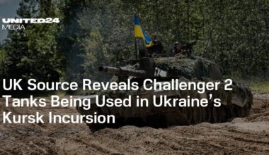 UK Source Reveals Challenger 2 Tanks Being Used in Ukraine’s Kursk Incursion