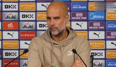 Pep Guardiola was asked if Erling Haaland's goalscoring feats is due to himself or Man City: "He did it in Salzburg and Borussia Dortmund. Haaland can compete with Cristiano Ronaldo and Lionel Messi in term of goals. The numbers are unbelievable at his young age."