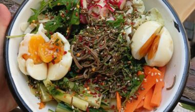 Salade de nouilles soba