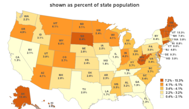 [OC] State subreddit membership, as a percent of state population