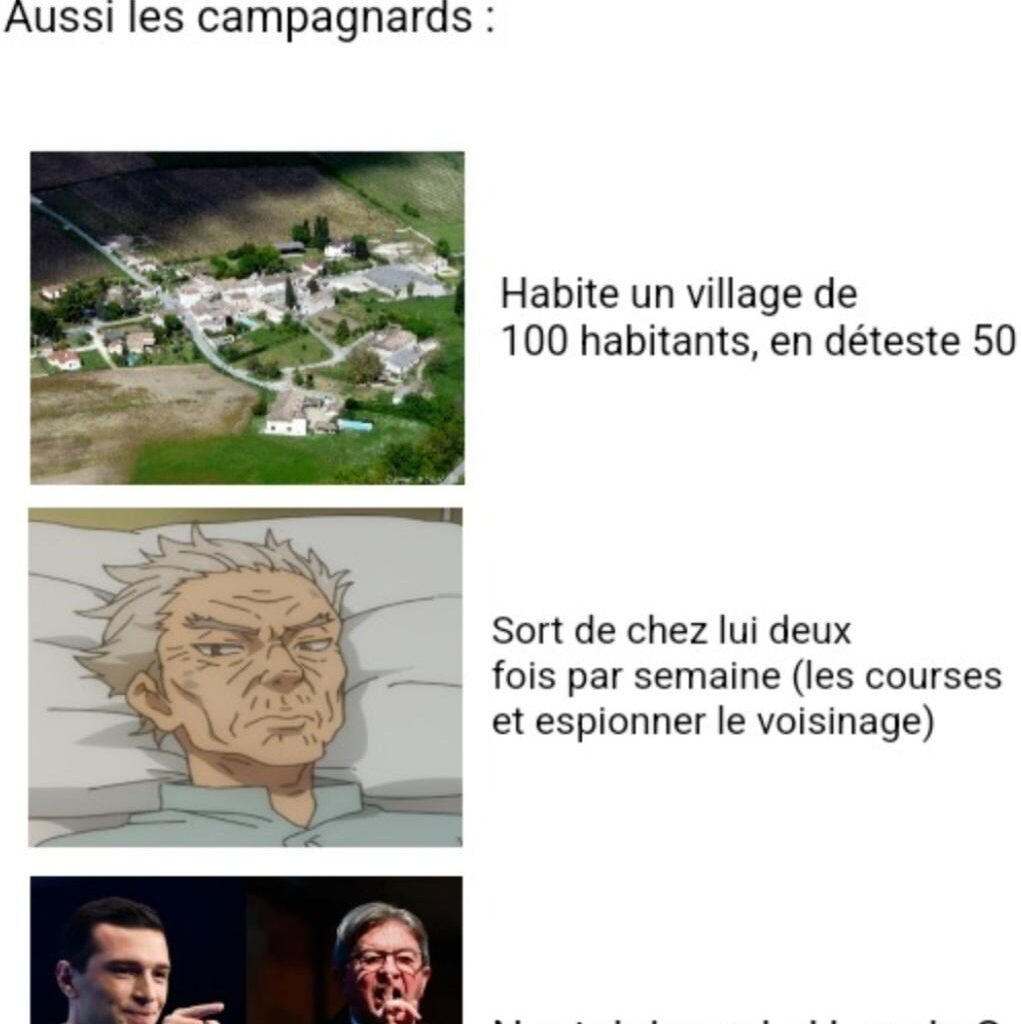 Si vous saviez le nombre de dingueries qui se déroulent dans le village natal de ma grand-mère