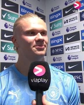 Erling Haaland responds to Marc Cucurella's taunts after Spain won 2024 EURO: "He is a funny man. Last season, he asked for my shirt & now he's singing bad stuff about me. He can do what he wants, I couldn't care less. It was an interesting song from him. I don't have much more to say"