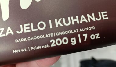 A votre avis, ça se fabrique avec quoi le chocolat au noir?