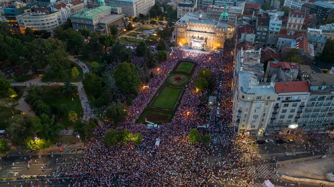 Homecoming reception for Serbian Olympic medalists, Old Palace - Belgrade