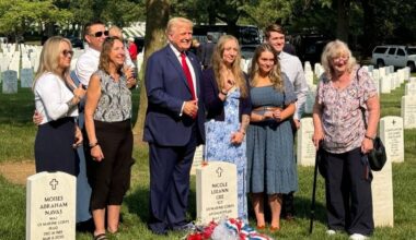 Now it turns out this entire photo op was a federal crime, an official from Arlington National Cemetery confronted Trump about it, Trump's people physically assaulted him, and then Trump's campaign put out a statement accusing the official of having a MENTAL HEALTH CRISIS.