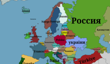 Name of every european country but in their own language