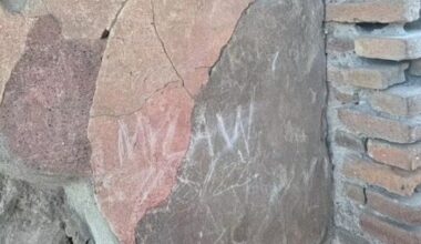 British man caught carving initials on ancient wall in Pompeii