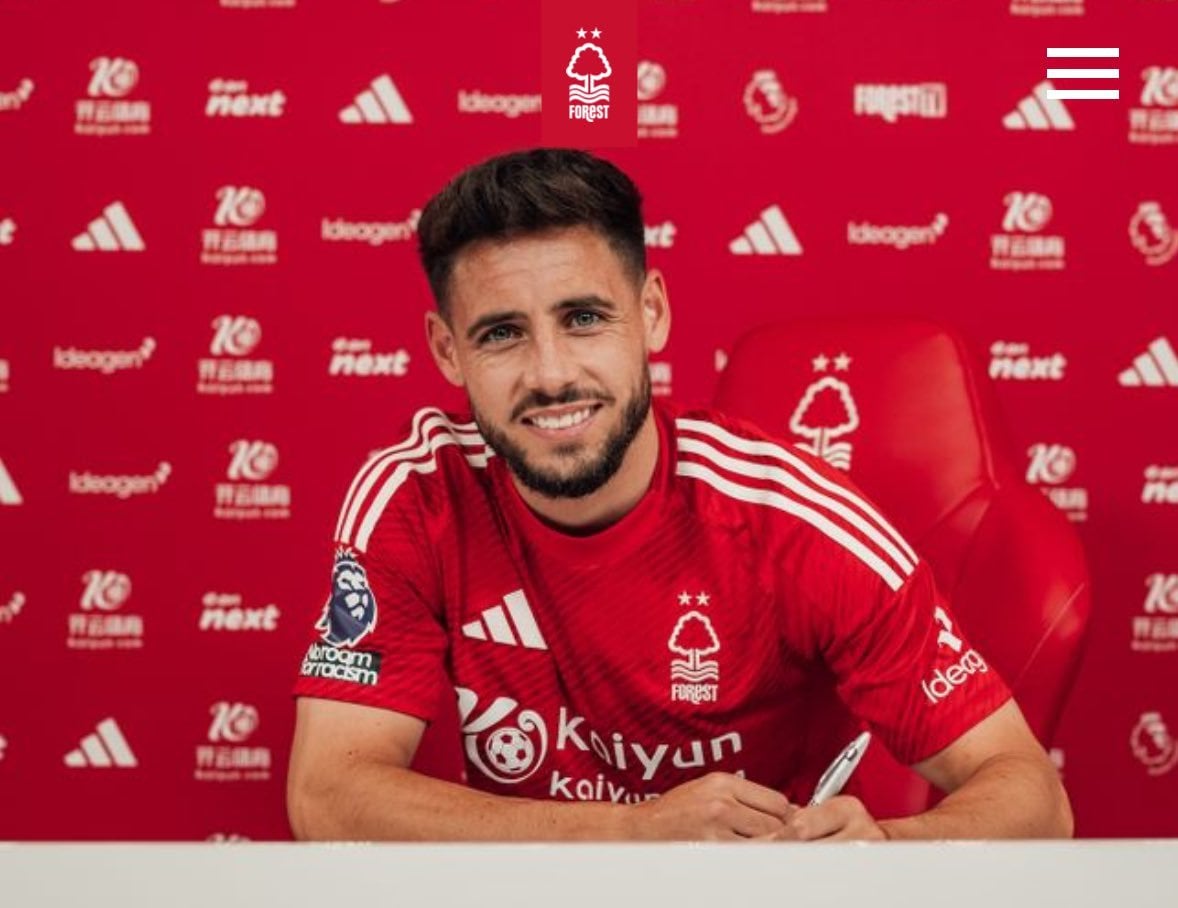 Fabrizio Romano: Official, confirmed. Nottingham Forest sign full-back Alex Moreno has joined from Aston Villa on a season-long loan with a buy option.