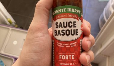 My sister who lives in France brought me some stuff, including this… sauce. She does not know much about it. What does it taste like? What does it go with? There’s an oil and a sludgy part, do I need to shake it before using? It was near impossible to shake enough to combine