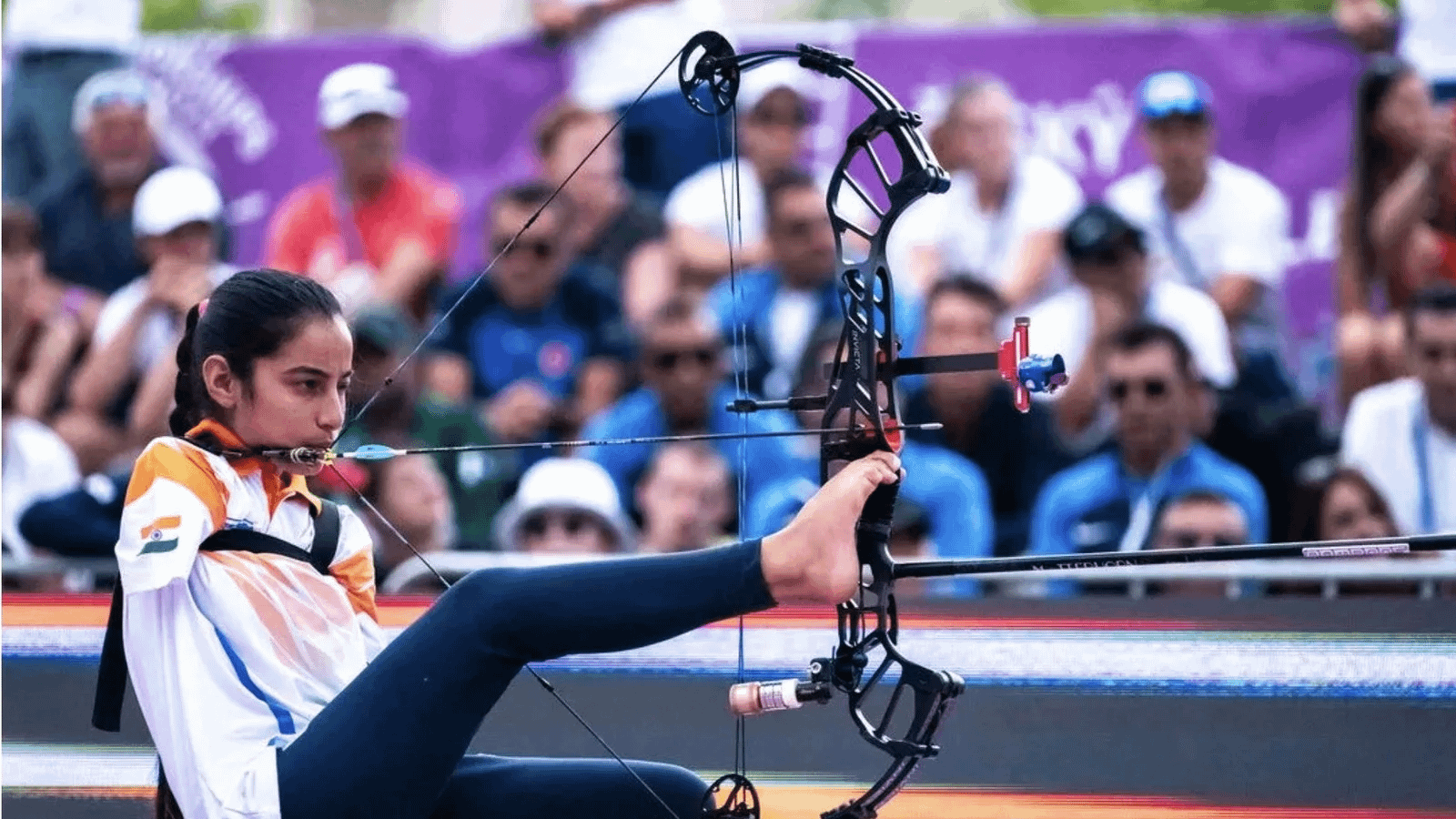 Meet Sheetal Devi at just the age of 17 breaking her own world record in the women's individual compound archery ranking round at the Paris Paralympics. She is the world's first armless female Archer (competing internationally)