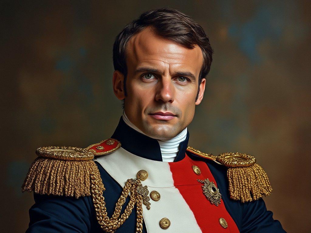 BREAKING NEWS : Emmanuel Macron does not appoint a Prime Minister and takes full powers by proclaiming himself Emperor of the French