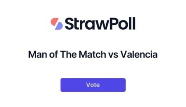 POLL: Man of The Match vs Valencia