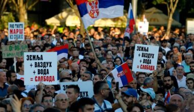 Serbia’s leader wins the West with promises of ‘white gold’ — but loses the people • Aleksandar Vučić accuses protesters who oppose an EU-backed lithium mine of trying to overthrow him.