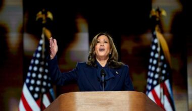 Watch: Kamala Harris' full speech at the 2024 DNC