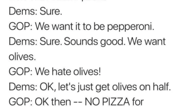 Pizza Is Not Available for Anyone