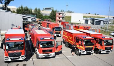 Major German donation for Ukrainian firefighters.