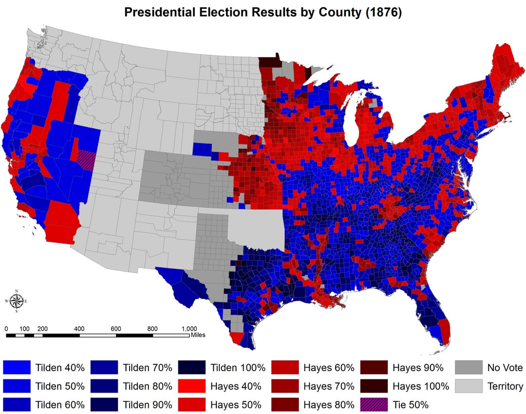 The 1876 US Presidential Election