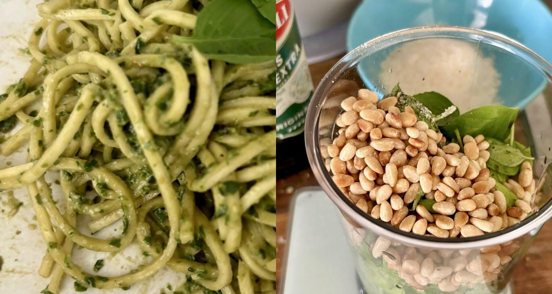 Selbstgemachtes Pesto