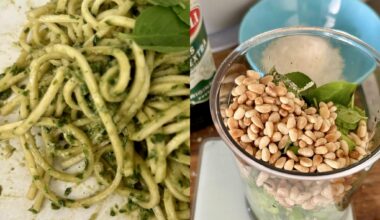 Selbstgemachtes Pesto