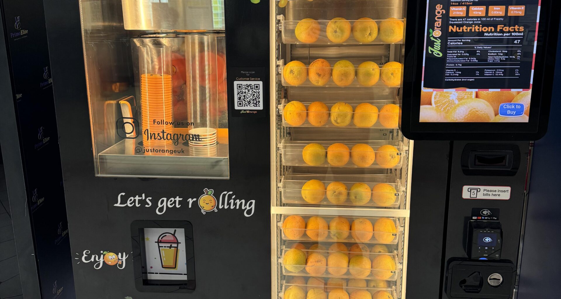 Just what we all need. An automated juice bar.