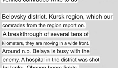 The Ukrainian armed forces appear to be breaking through the border at atleast two locations, Russian milbloggers talk of heavy Ukrainian equipment being brought in.