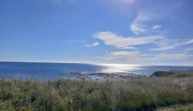 The sea view at Berwick-upon-Tweed