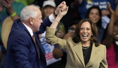 Watch live: Harris, Walz conclude first battleground blitz with Las Vegas rally