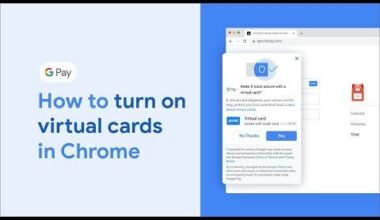 How to turn on virtual cards in Chrome