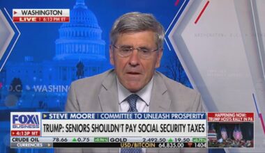 Project 2025 contributor Stephen Moore: “We want people to keep working” into their 70s