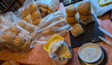 When helping your vicar wife feels like running a county lines cheese bap operation.