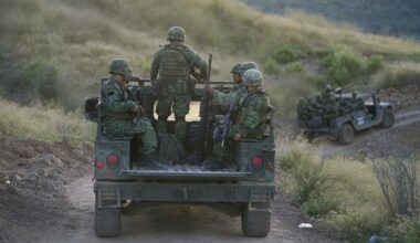 Mexican army acknowledges some of its soldiers have been killed by cartel bomb-dropping drones