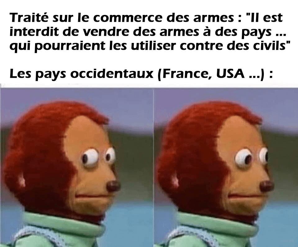 Vente de matériel militaire à Israël