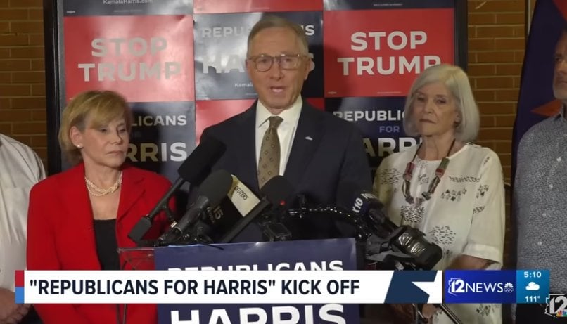 Swing-State GOP Mayor Launches ‘Republicans For Harris’ Campaign: ‘Our Party’s Nominee Is Not Qualified For Office’