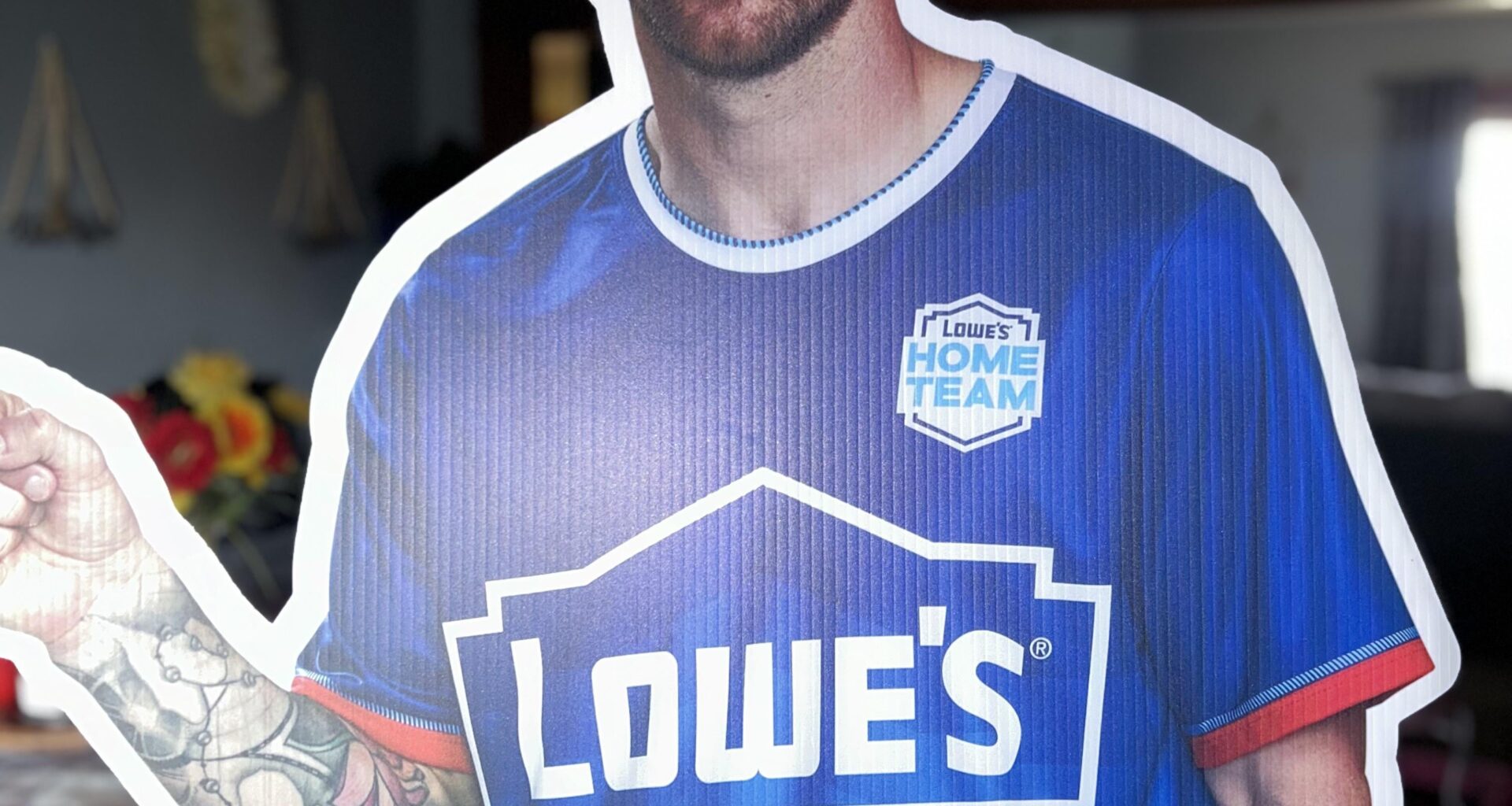 Messi x Lowe’s Cutout