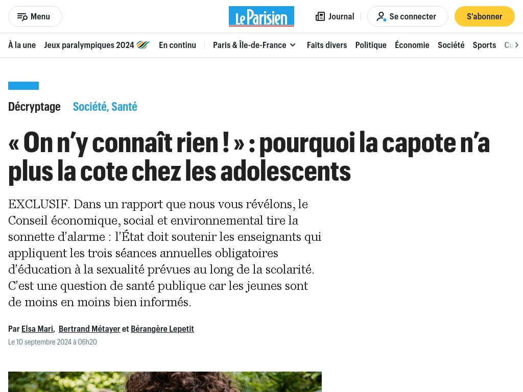 « On n’y connaît rien ! » : pourquoi la capote n’a plus la cote chez les adolescents