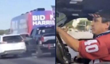 'Trump Train' driver who hit into Biden-Harris volunteer in 2020 found liable in KKK Act suit