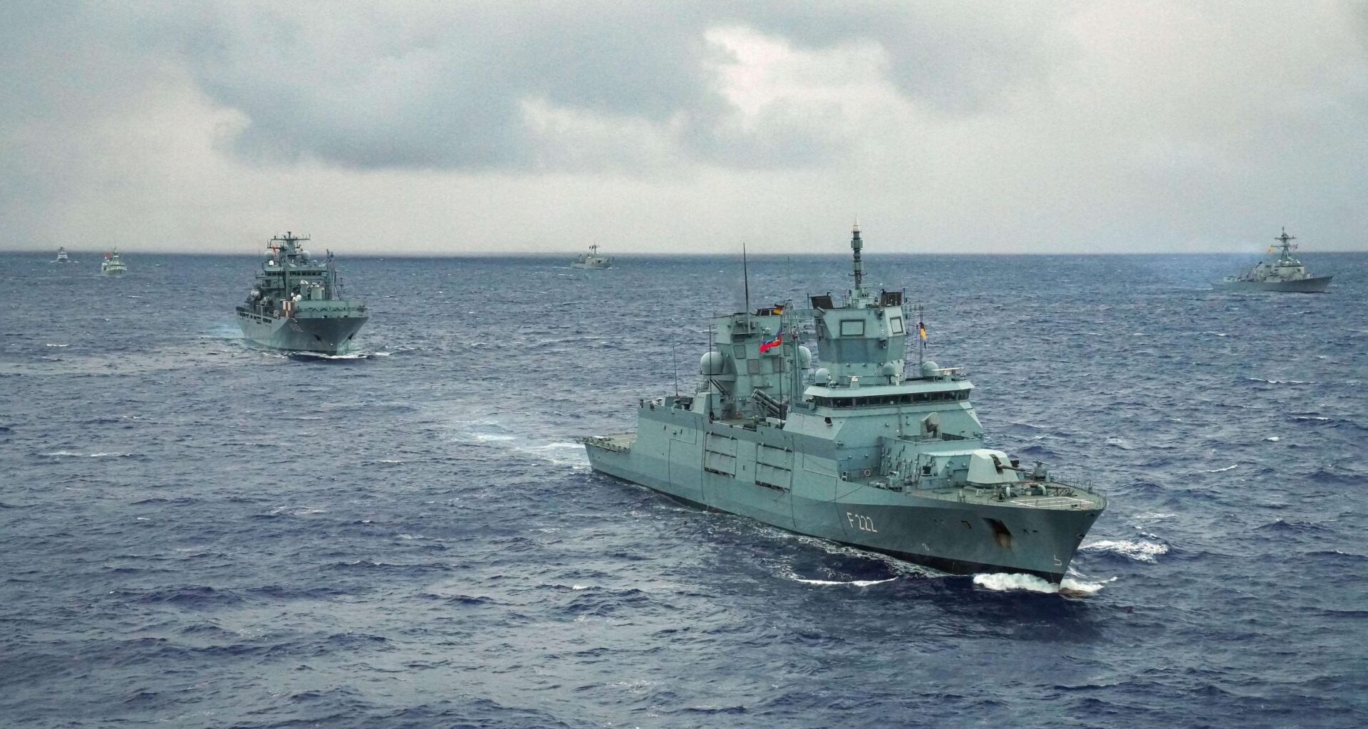 German Warships Run the Chinese Gauntlet