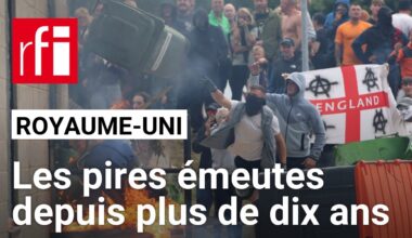 Royaume-Uni : les autorités confrontées aux pires émeutes depuis plus de dix ans • RFI