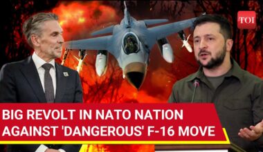 'Stop This Stupid...': NATO Nation Faces Revolt Against F-16 For Kyiv Stance Days After Destruction